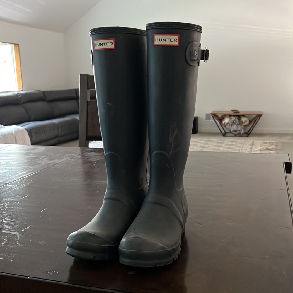 Hunter Boots - NAVY TALL